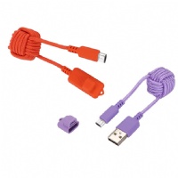 Chinese Knot Micro USB Cable High Speed Data and Charging, Nylon Braided